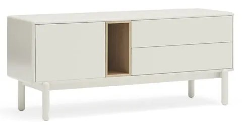 Kremowa szafka pod TV 140x56x40 cm Corvo – Teulat