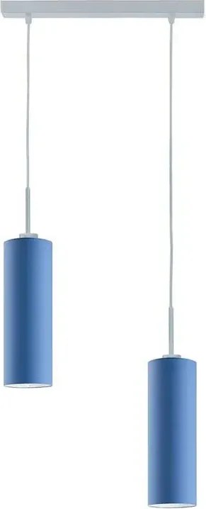 Lampa wisząca nad stół ze srebrnym stelażem - P1-K32