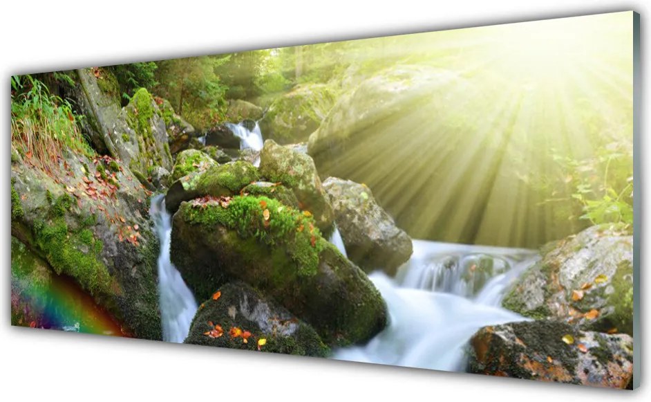 Panel nad blat kuchenny Tęczowa Kaskada Wodna