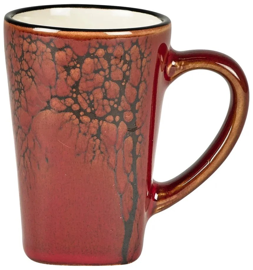Czerwone kamionkowe kubki na espresso zestaw 4 szt. 100 ml Hela – Villa Collection