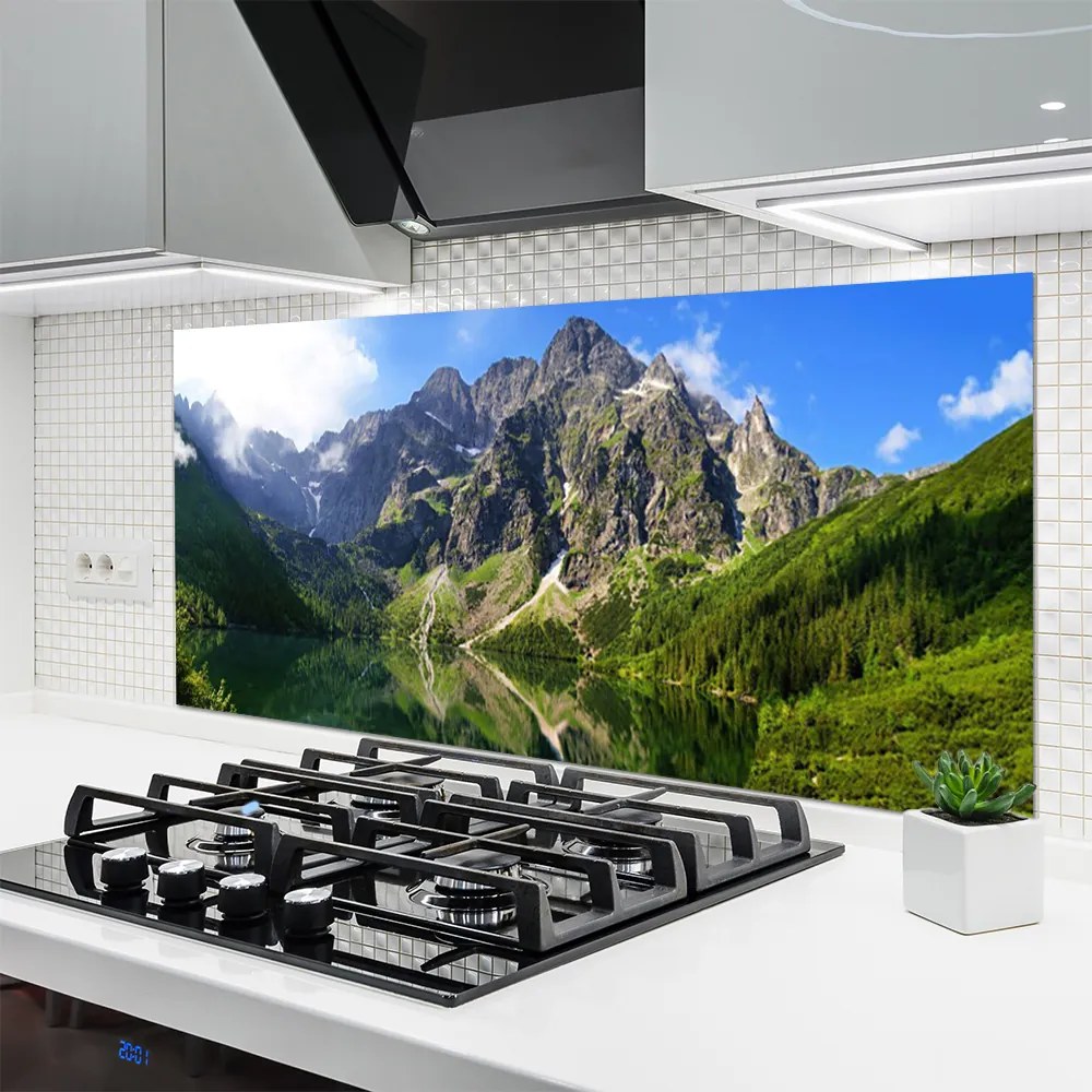 Panel Szklany Majestat Tatr: Morskie Oko