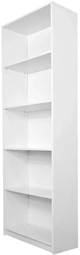 Regał Słupek Biały Na Książki 50 Cm B4-F41