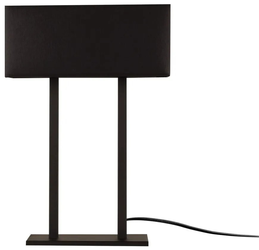 Czarna lampa stołowa (wysokość 52 cm) Salihini – Opviq lights