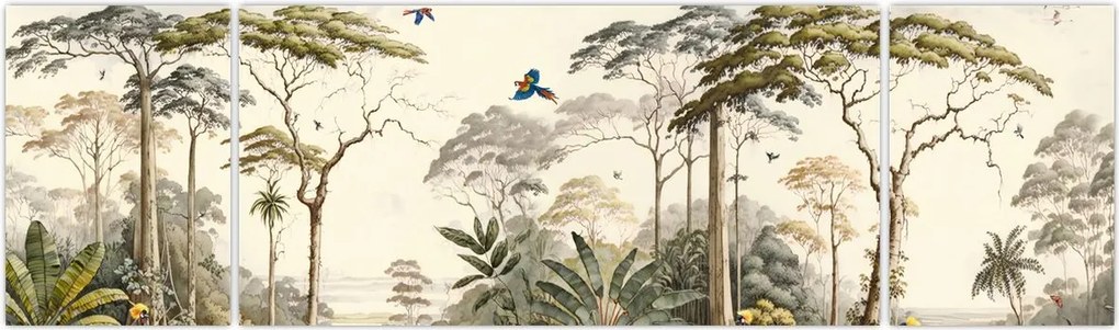 Obraz - Amazoński las deszczowy (170x50 cm)