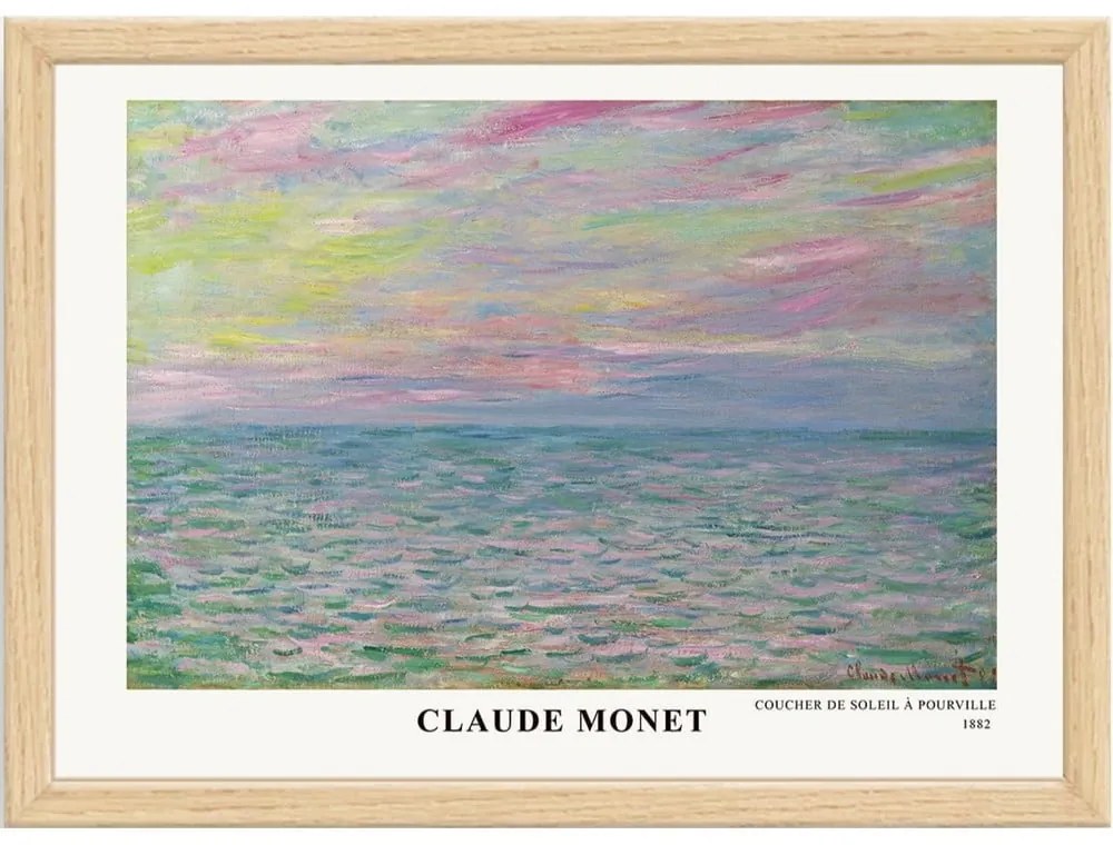 Obraz 45x35 cm Claude Monet – Wallity