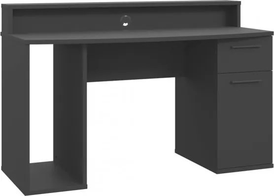 Biurko gamingowe z oświetleniem RGB Ayo 219B3-Z113 czarne