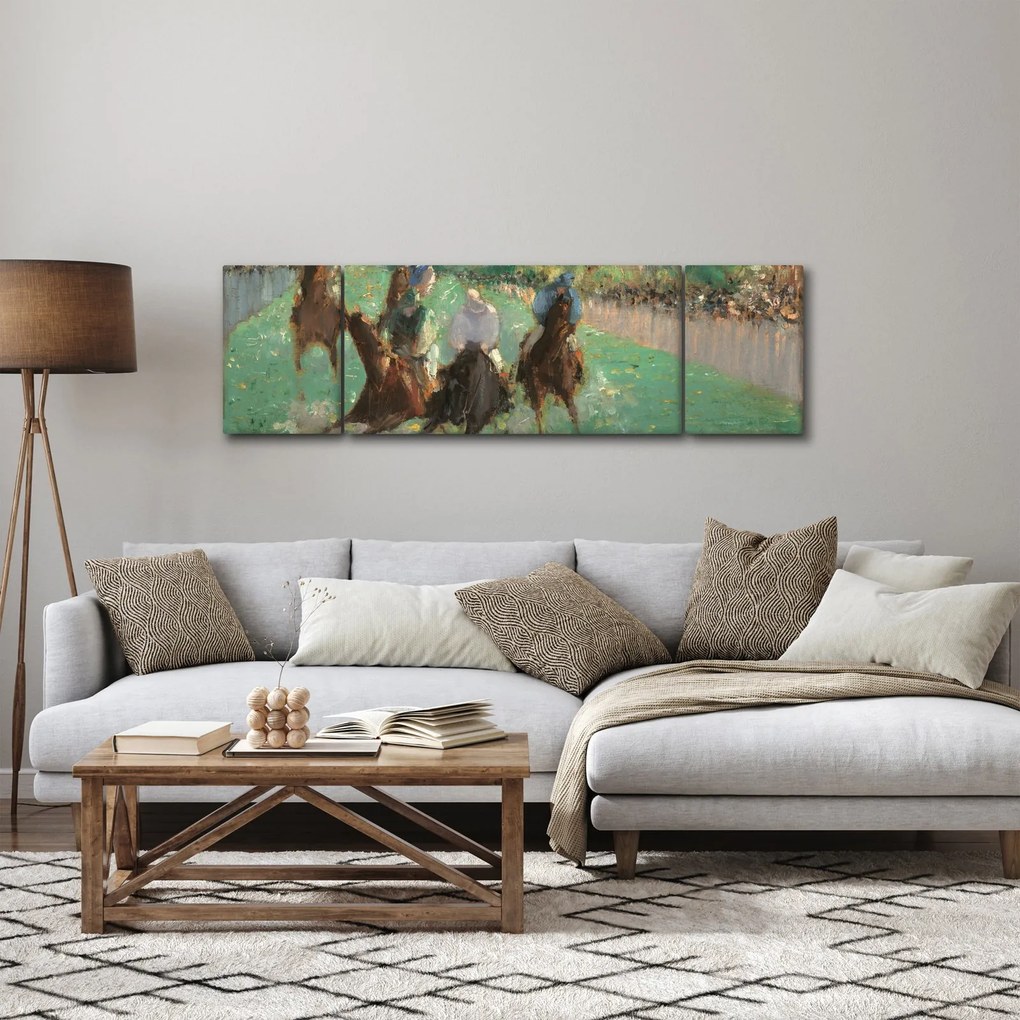Obraz - Edouard Manet, At the Races, reprodukcje (170x50 cm)