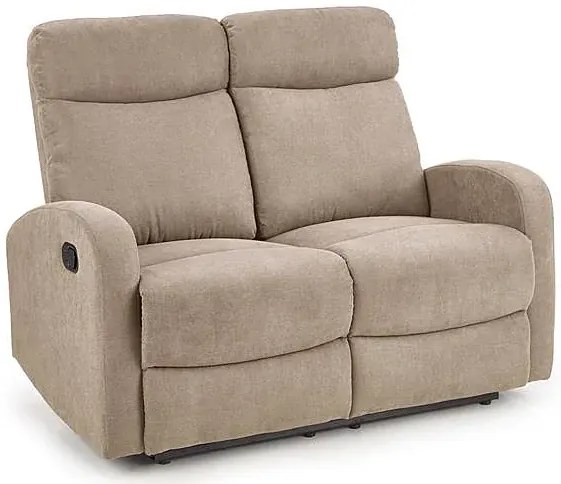 Podwójna beżowa sofa rozkładana Gliko W7-C67