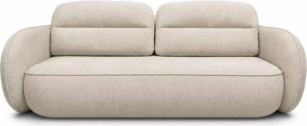 Kanapa Blando – sofa z funkcją spania DL i pojemnikiem na pościel, nowoczesna do salonu
