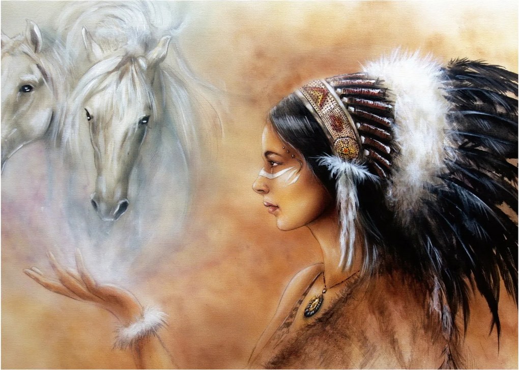 Obraz - Czary Indian (70x50 cm)