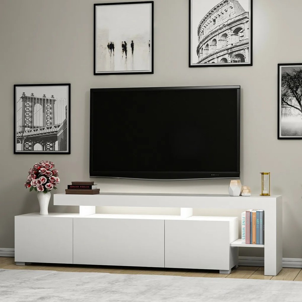 Stolik pod telewizor Beliz White