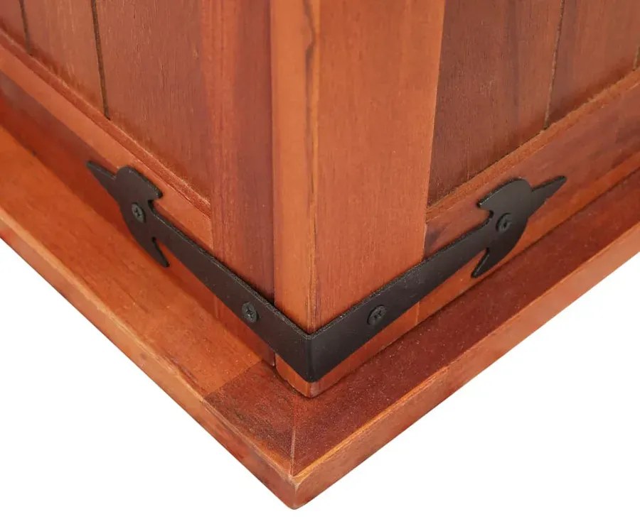 Drewniany kufer na pościel skrzynia M9-T09