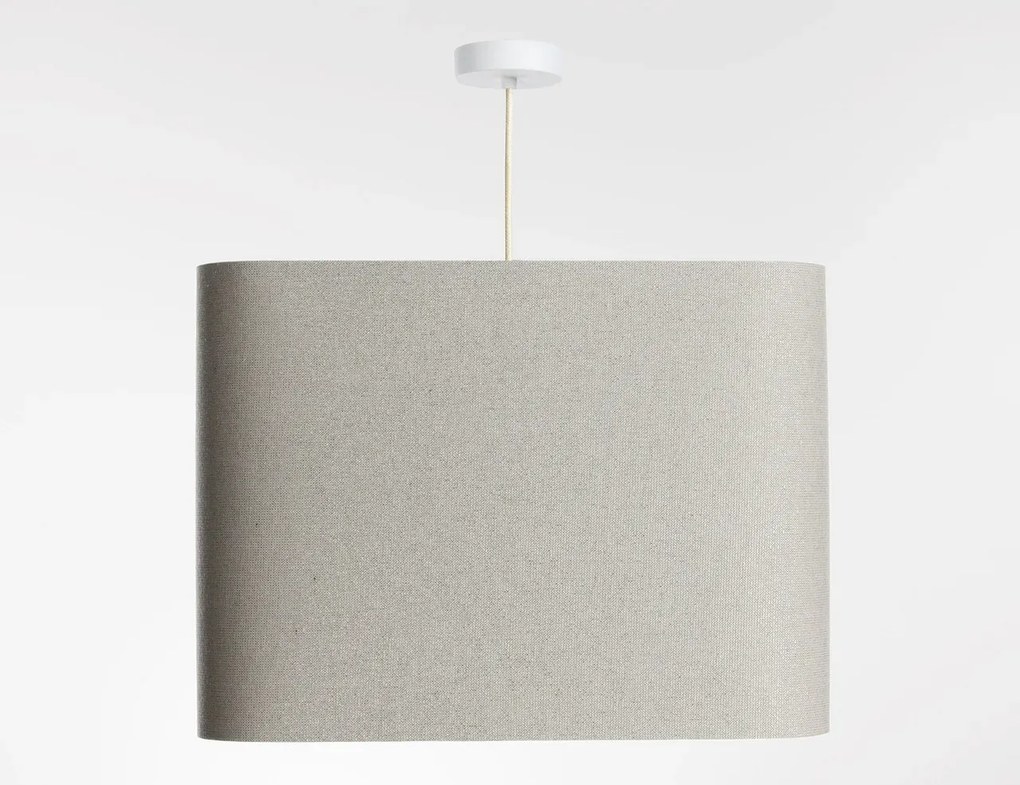 Lampa wisząca KWADRO LEN 007-40w20 jasnobeżowa BPS KONCEPT