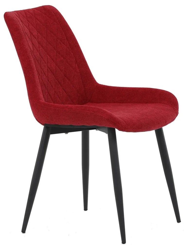 Zestaw krzeseł do jadalni DCL-218 RED2, 4 szt.
