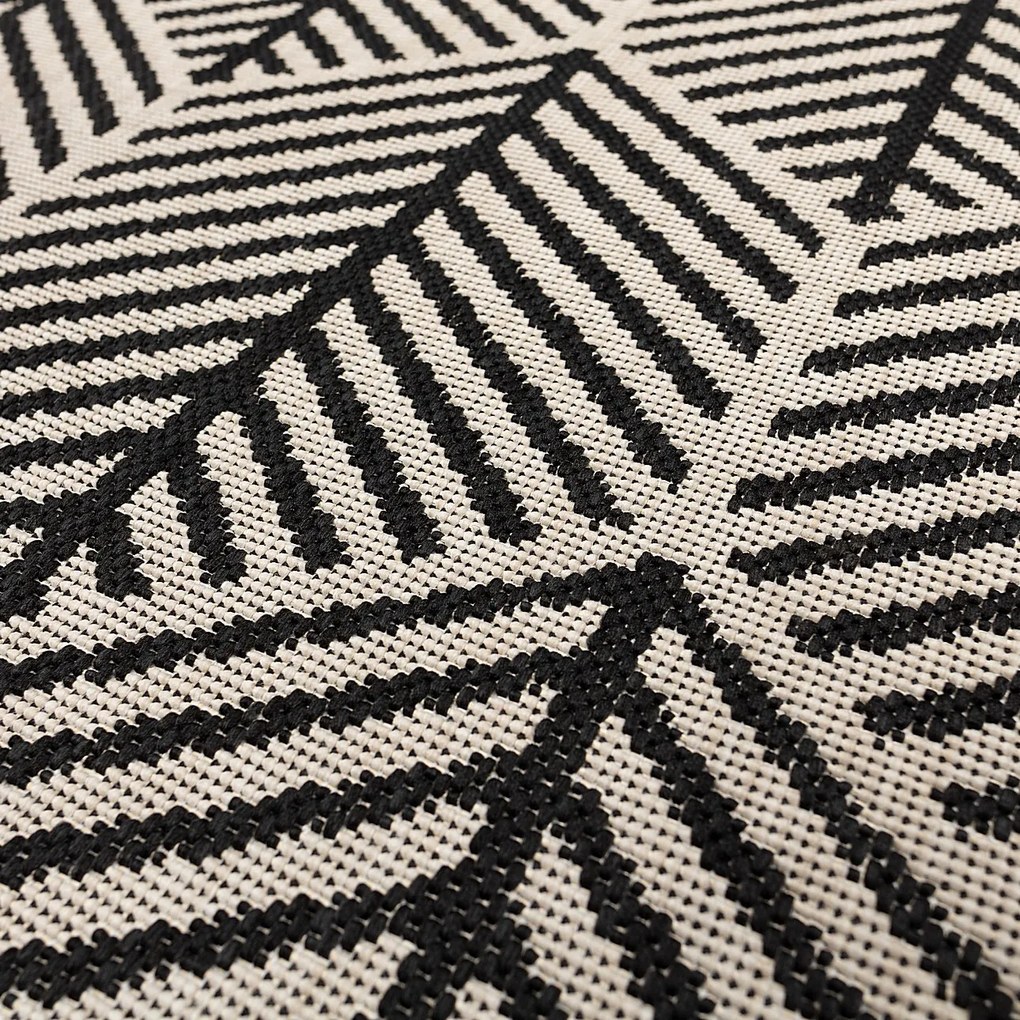 Dywan Cottage black/beige 200x290cm