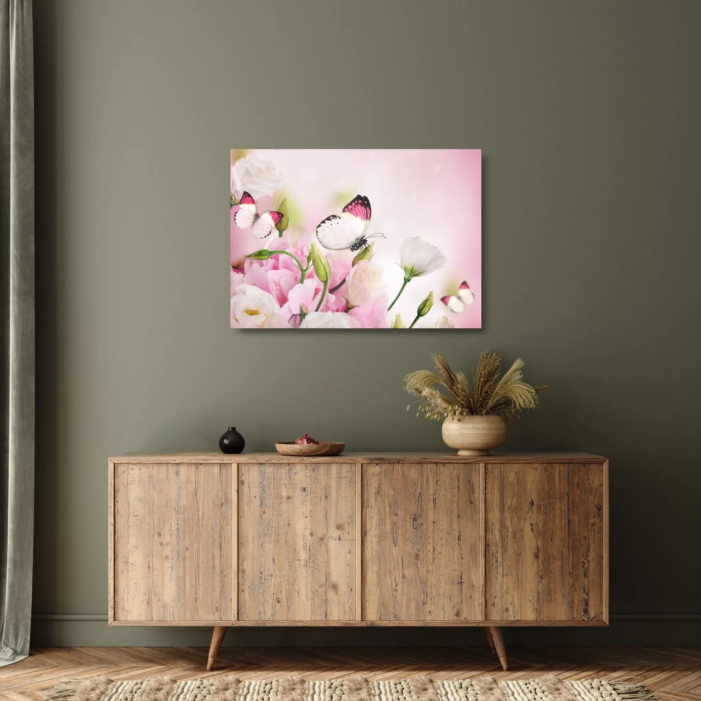 Obraz na szkle - Motyl (70x50 cm)
