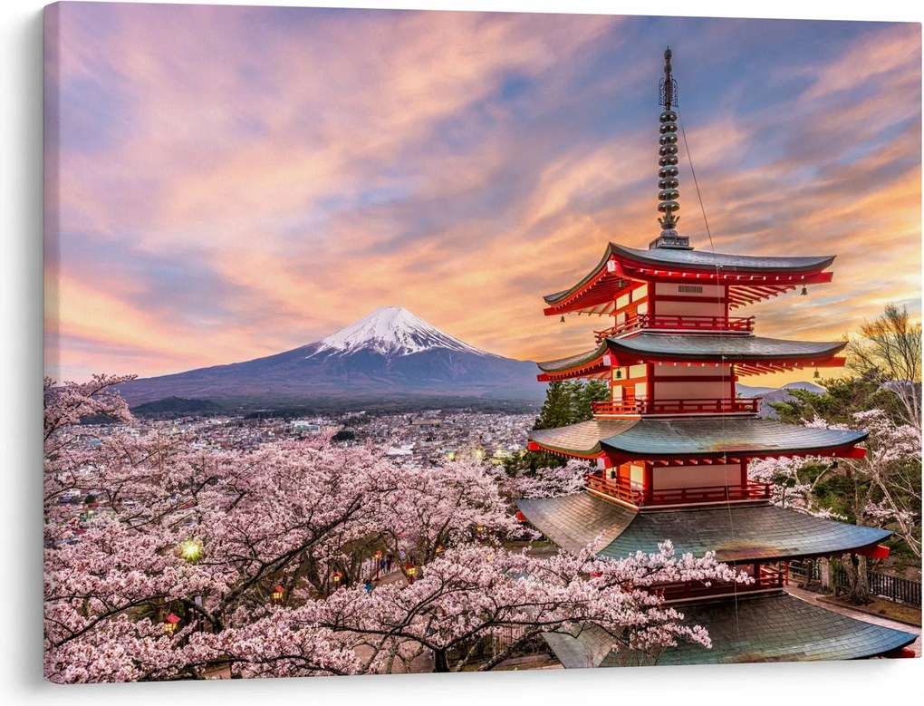 Obraz - Fudżi, Japonia (70x50 cm)