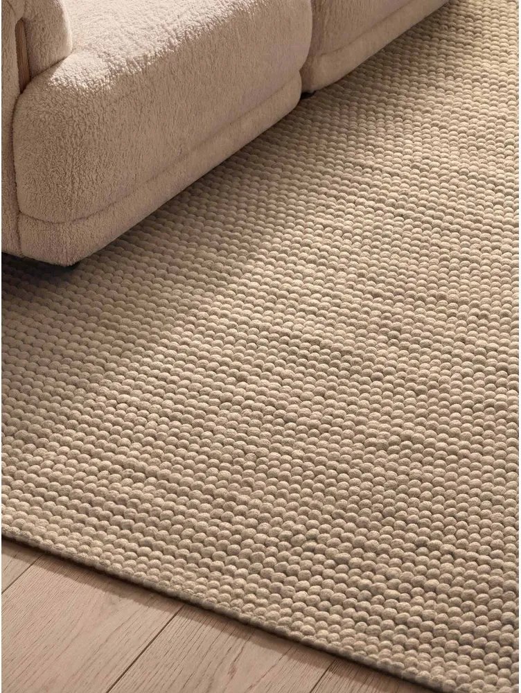 Beżowy wełniany dywan tkany ręcznie 160x230 cm Richmond Diana – Ted Baker