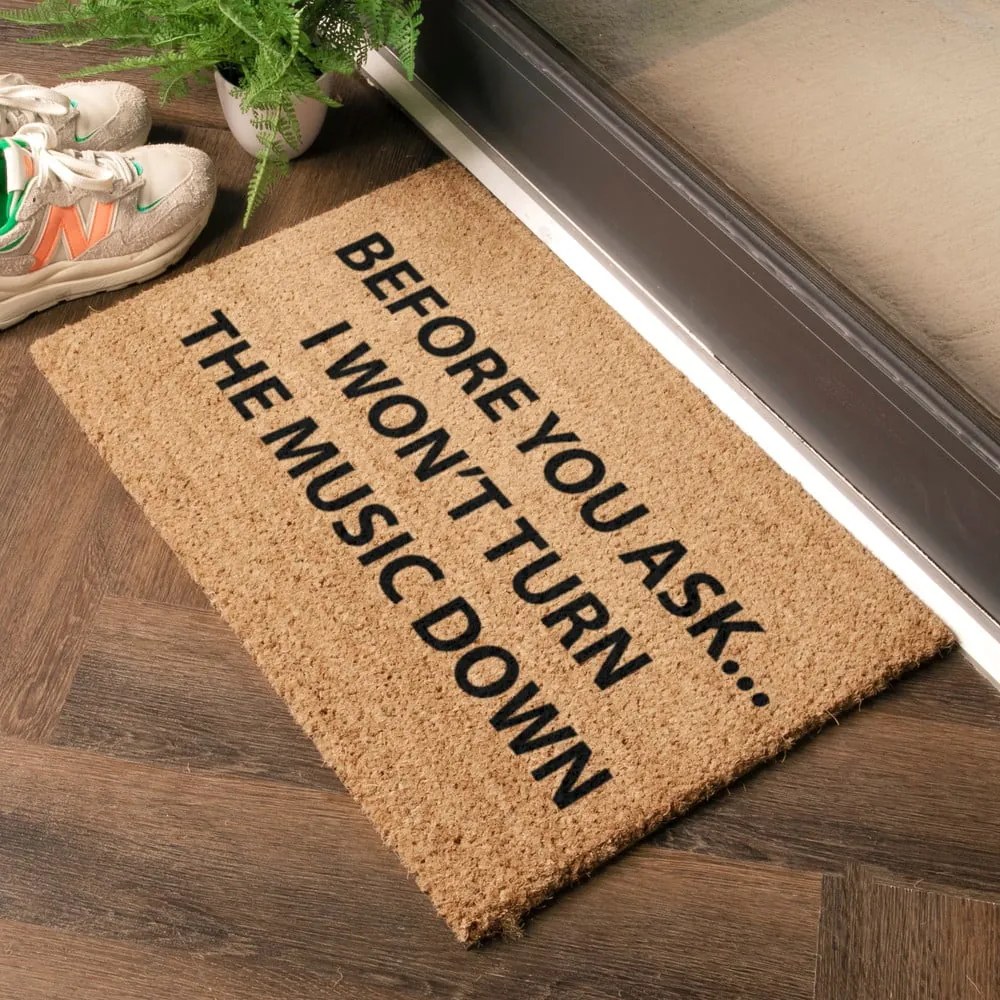 Wycieraczka z włókna kokosowego 40x60 cm Loud Music – Artsy Doormats