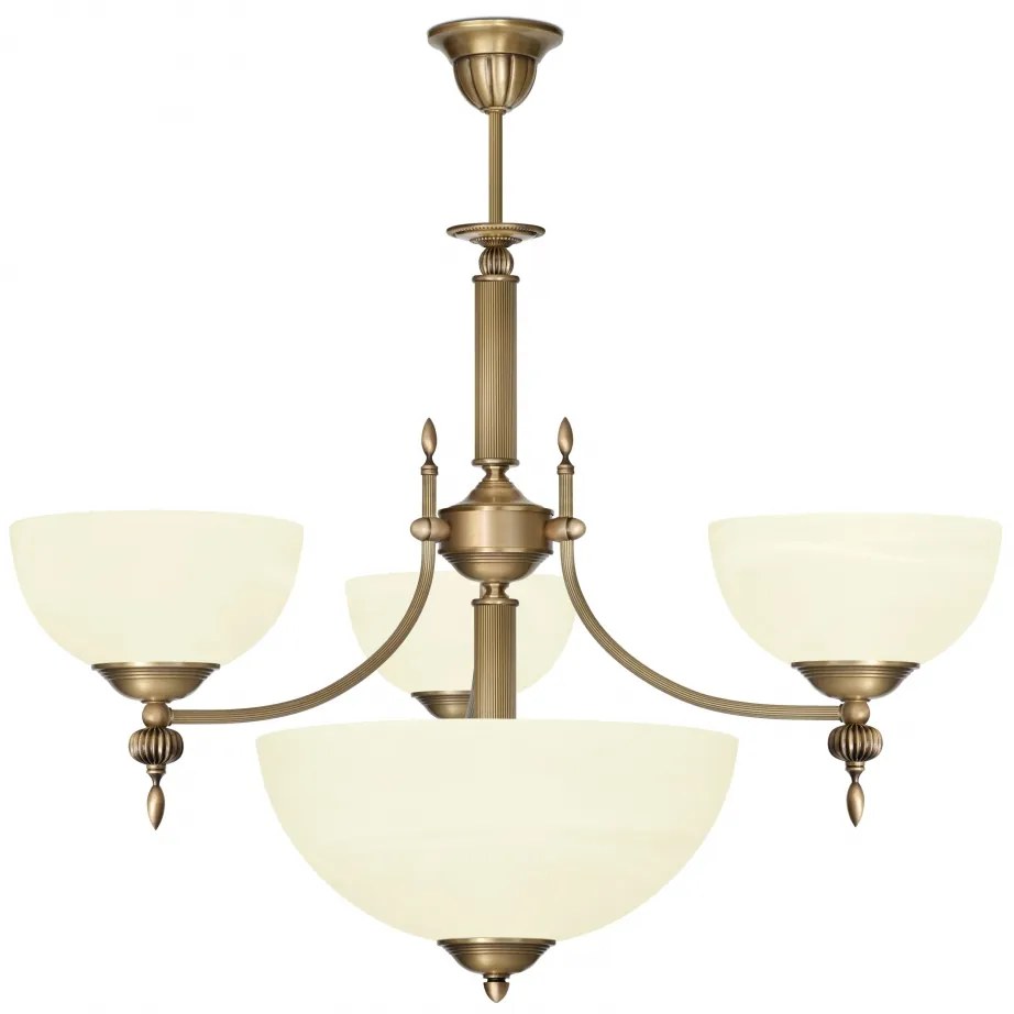 Żyrandol mosiężny do salonu H-S4A