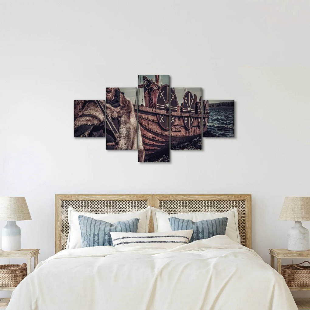Obraz - Wiking (125x70 cm)