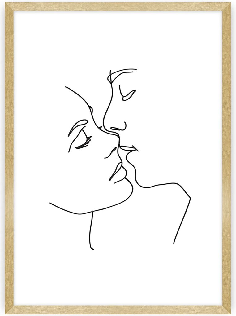 Plakat Kiss Line