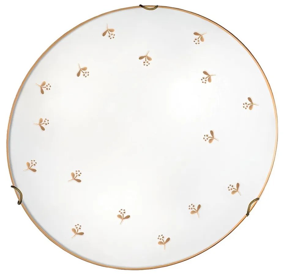 Kolarz 731.12.4.160- Kinkiet NONNA 2xE27/60W/230V średnica 40 cm, kwiatowy, różowe złoto