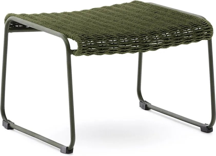 Zielony podnóżek ogrodowy Maurina – Kave Home