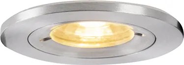 Zestaw 6 nowoczesnych okrągłych reflektorów wpuszczanych stalowych IP44 - Xena