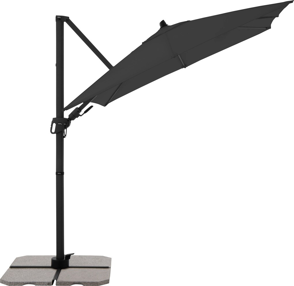 Derby DX 210 x 210 cm antracyt