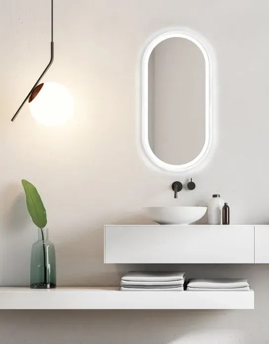 Lustro łazienkowe KORIA 60x130 z oświetleniem LED EXCLUSIVE MIRADO