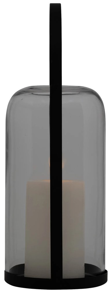 Latarenka LED JAKO szkło i metal, 35 cm