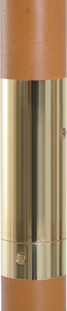 Outsunny Parasol Ogrodowy Zewnętrzny 3-stopniowy Bambus i Poliester 180 ㎡ Szary Ochrona UV Ø25x23m | Aosom PL