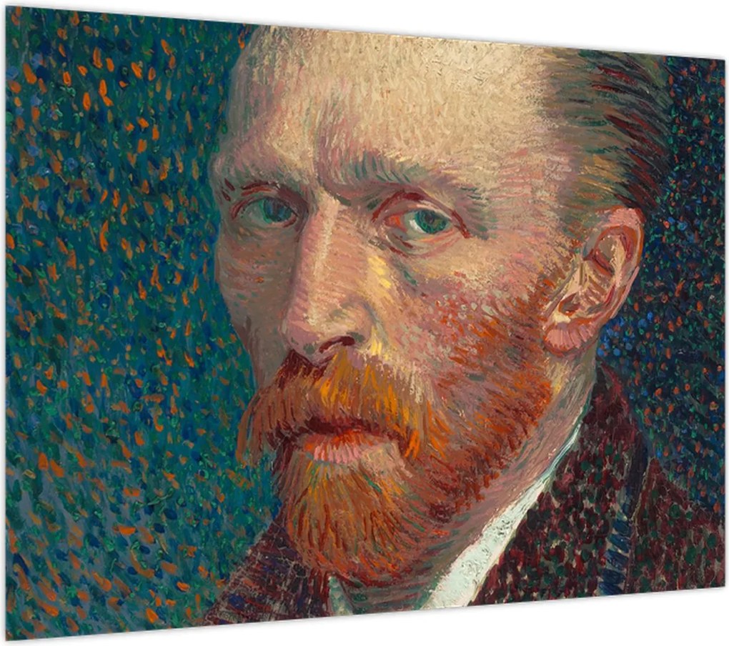 Obraz -  Vincent van Gogh, Self-Portrait, reprodukcje (70x50 cm)