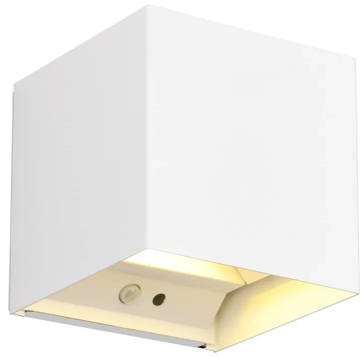 Lampa zewnętrzna ścienna LED z czujnikiem ruchu (wysokość 10,5 cm) Talent – Reality