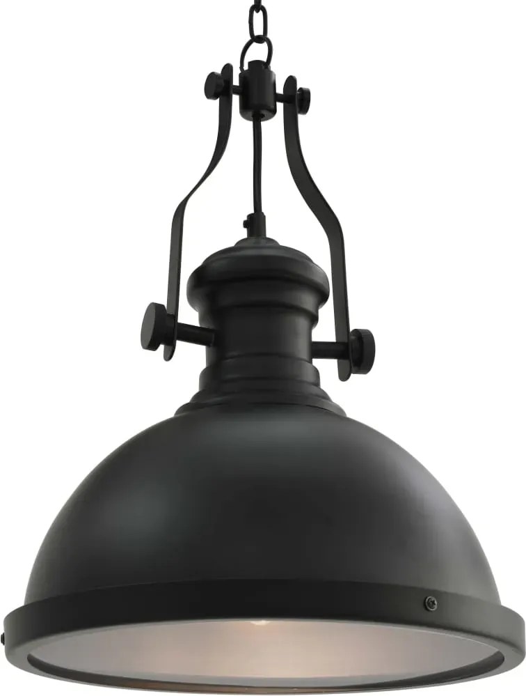 Czarna Industrialna Lampa Sufitowa M5-F01