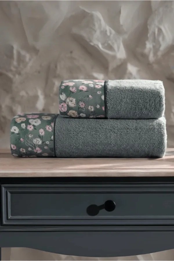 Podarunkowy zestaw ręczników NEW LUELLA, 2 szt Zielony