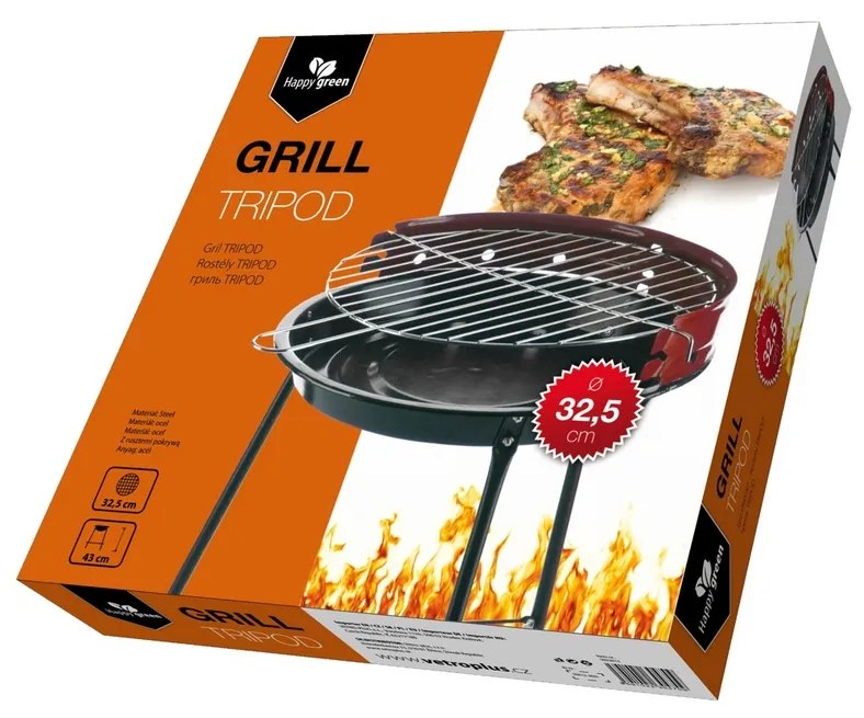 Vetro Grill ogrodowy Tripod