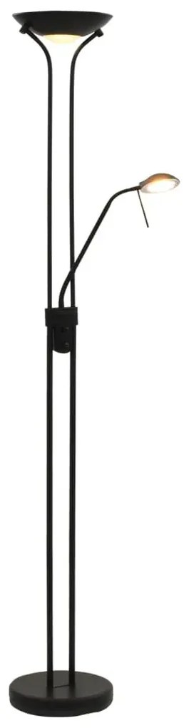 Czarna lampa podłogowa z funkcją przyciemniania - 22X EX05 Z4-K01
