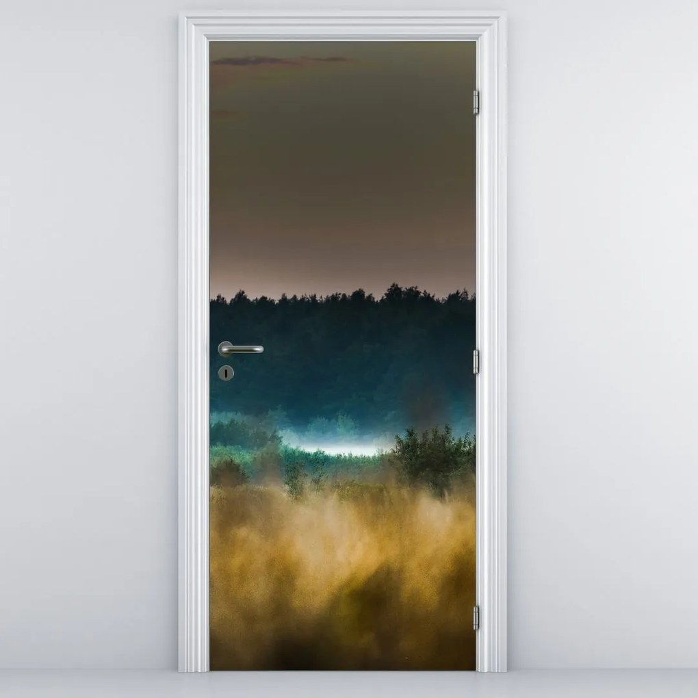 Fototapeta na drzwi - Górski krajobraz (95x205cm)