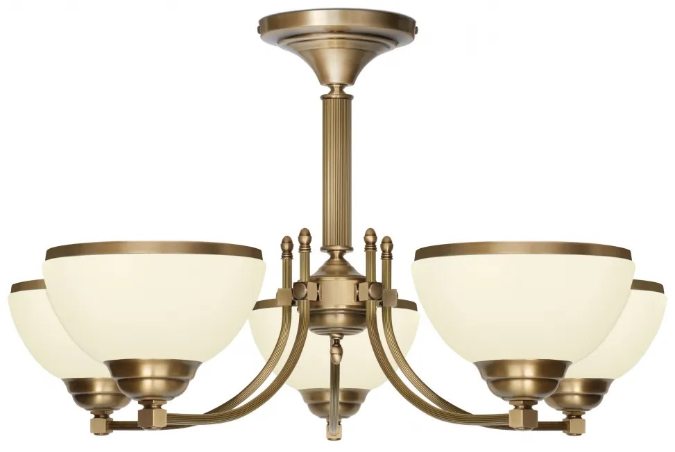 Mosiężny żyrandol R-S5AKE