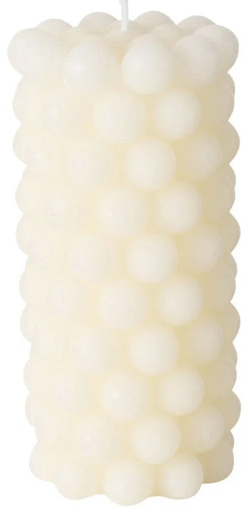 Świeczka dekoracyjna Pearls, 14 x 7 cm