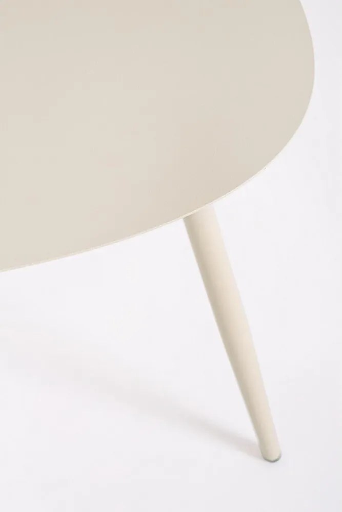 Stalowe stoliki ogrodowe zestaw 2 szt. 73,5x77,5 cm Yvonne – Bizzotto