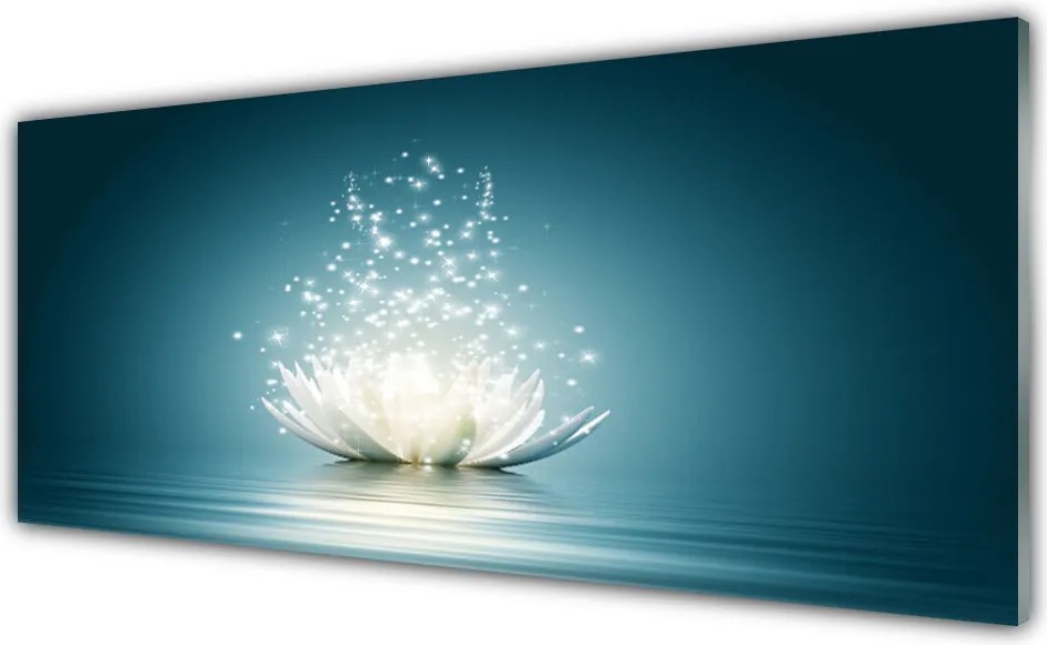 Panel nad blat kuchenny Harmonijny Rozkwit Lotosu