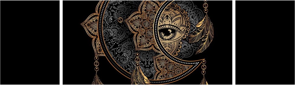 Obraz - Magiczne oko (170x50 cm)