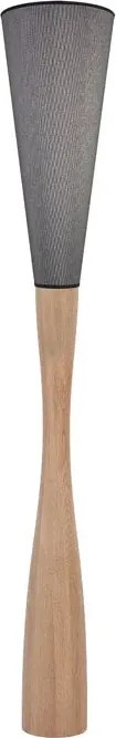 Brązowo-czarna designerska lampa stojąca - 6X S231 K3-S02