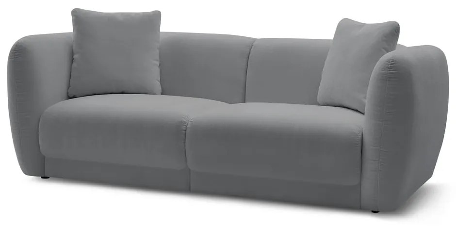 Jasnoszara sofa 230 cm Bourbon – Bobochic Paris