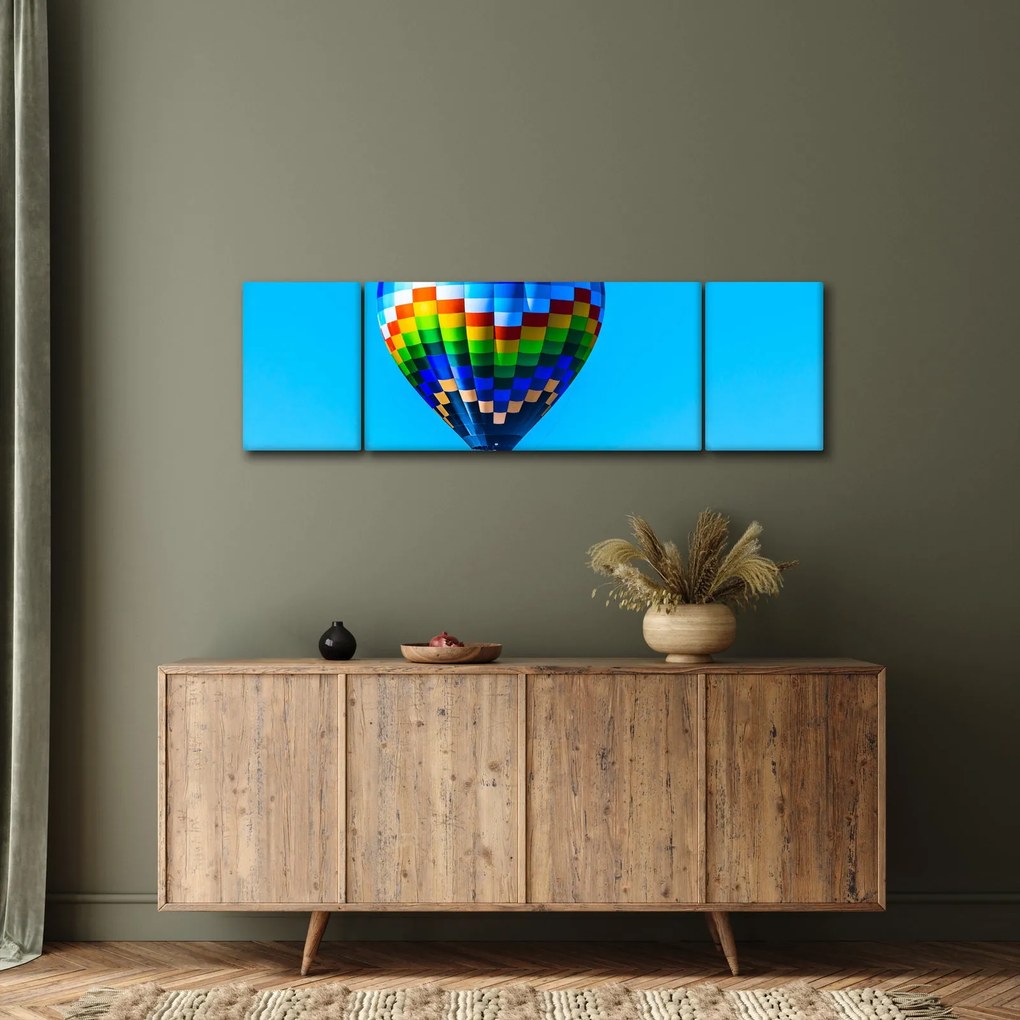 Obraz - Balon na gorące powietrze (170x50 cm)