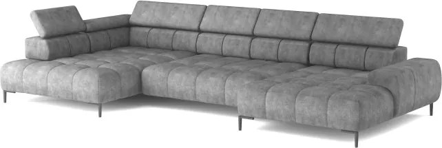 Narożnik PLAZA XL z elektryczną regulacją siedziska WERSAL