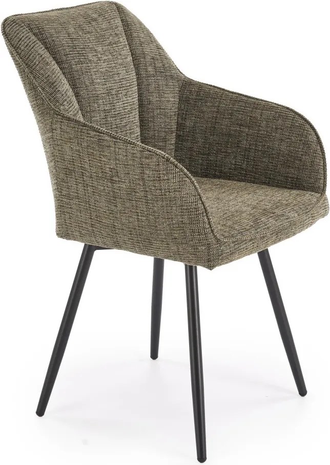 Krzesło do jadalni do obrotowy siedziskiem K576 Halmar